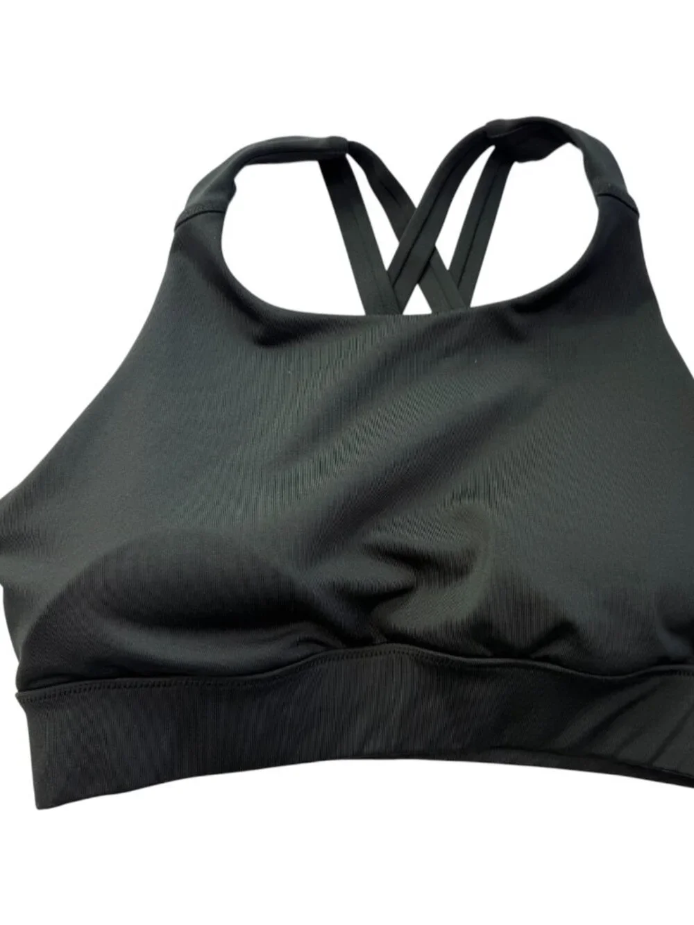 HYLETE Sports Bra Black.  Size Women's Medium Cross Back